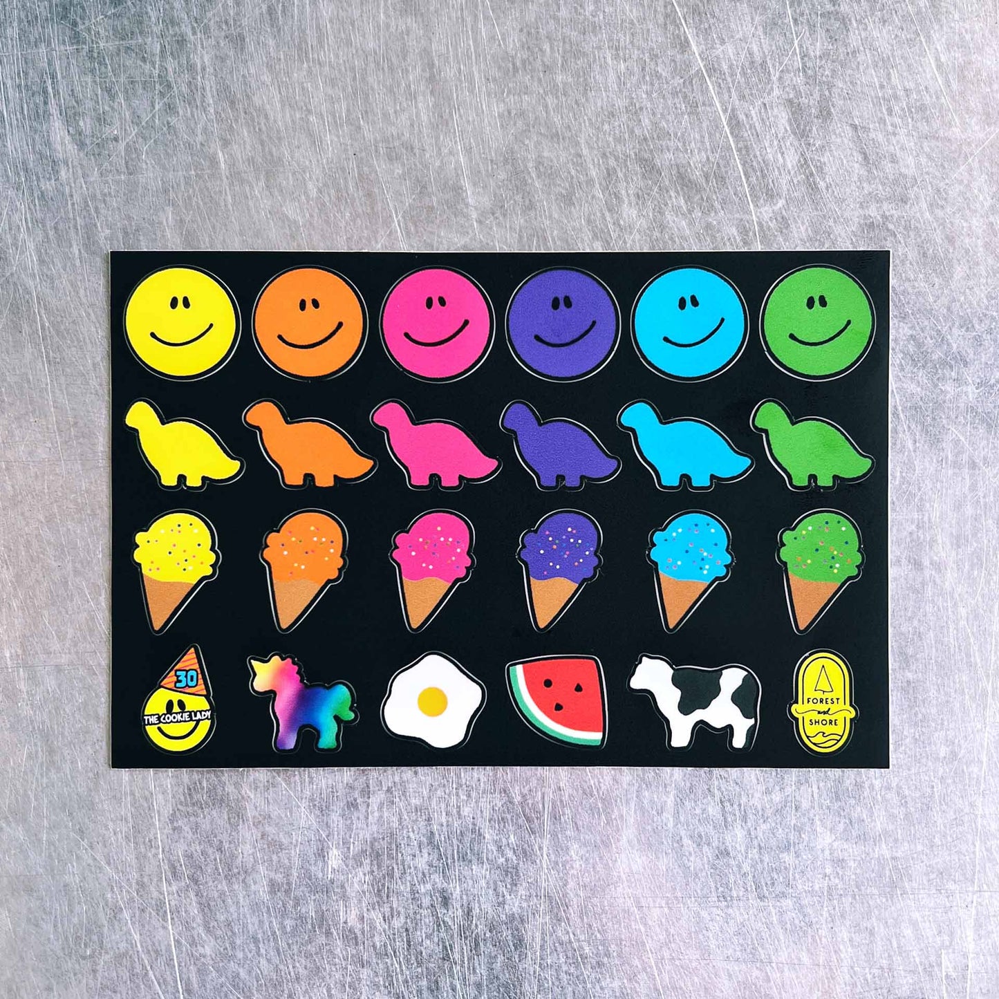 Sticker Sheet - Rainbow