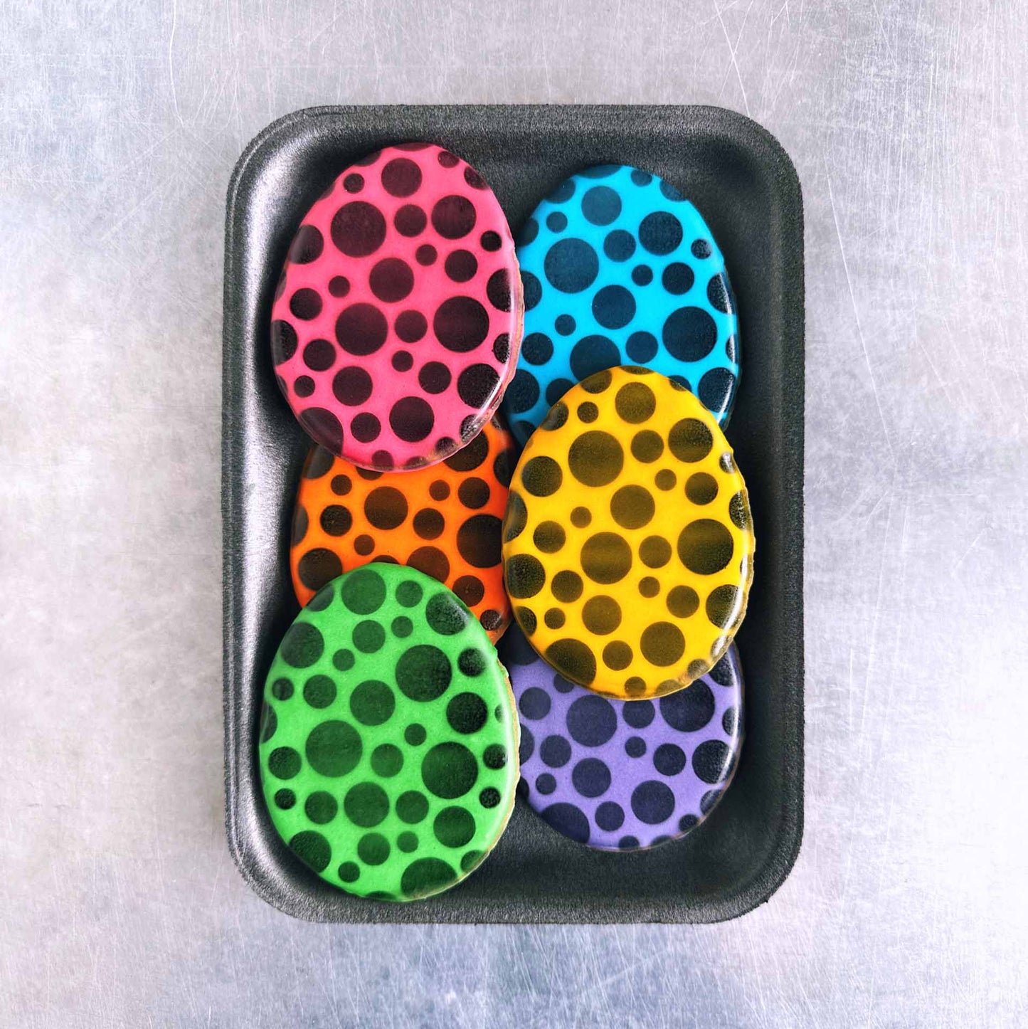 Dino Egg Cookies