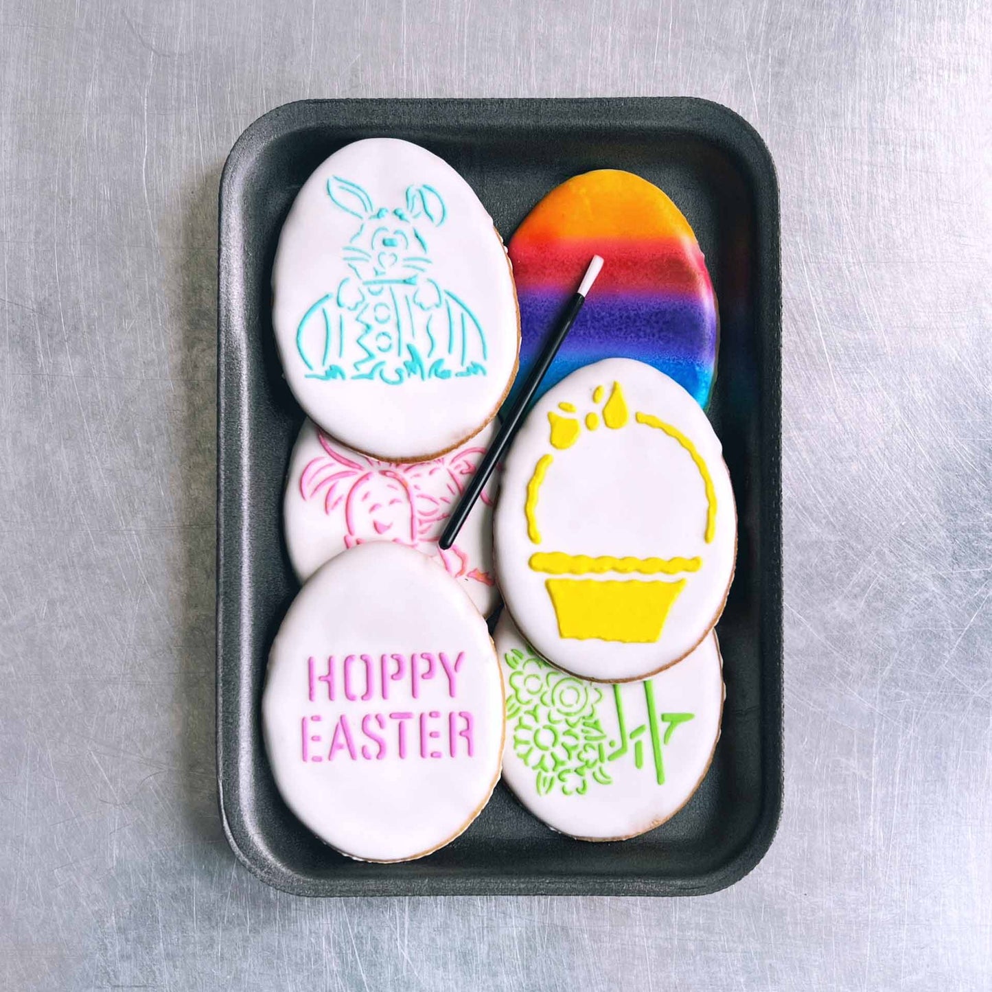 Paint Your Own Easter Cookies