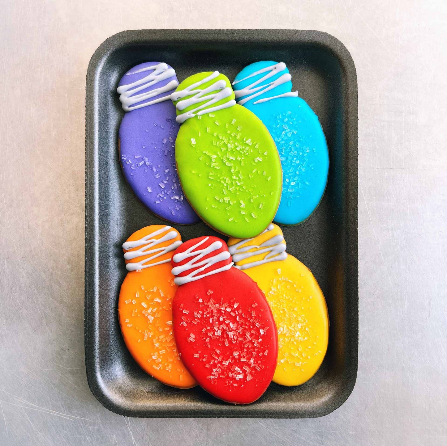 Christmas Light Cookies