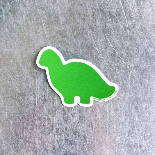 Green Dino Sticker