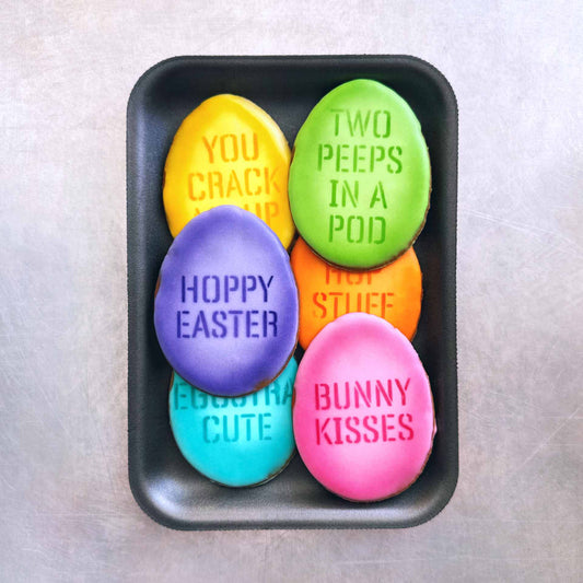 Conversation Egg Cookies