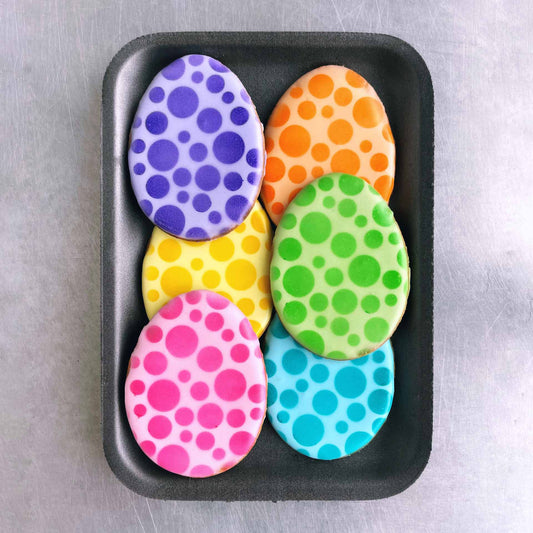 Dino Egg Cookies