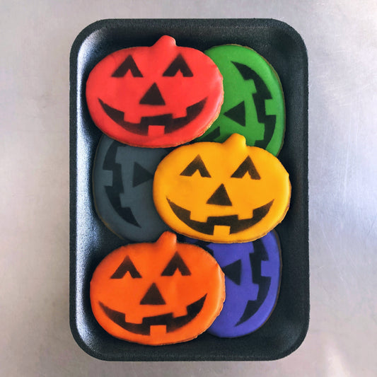 Jack-O-Lantern Cookies